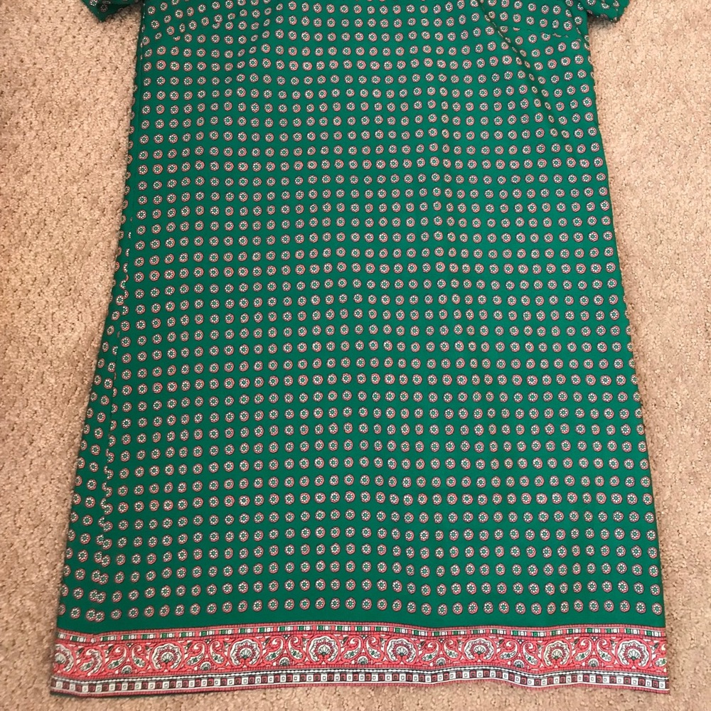J Crew Factory Gemstone Printed Sheath